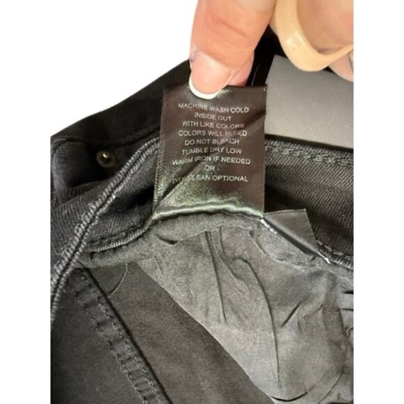 NWT!! "ABSECAI" SZ 38 Distressed Straight Leg/Skinny Jean Skateboarder Stretch - Picture 12 of 15